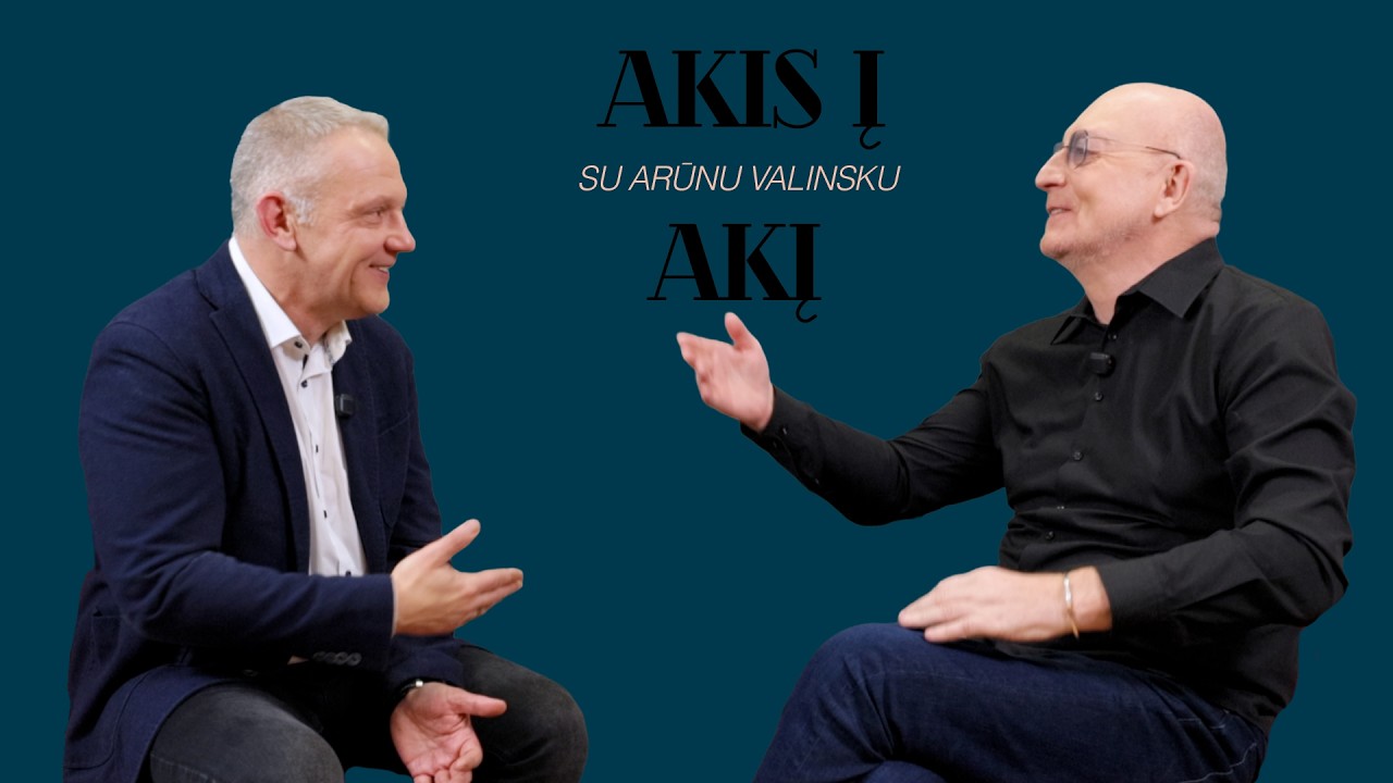 AKIS Į AKĮ su Arūnu Valinsku. Svečiuose – Eligijus Masiulis.