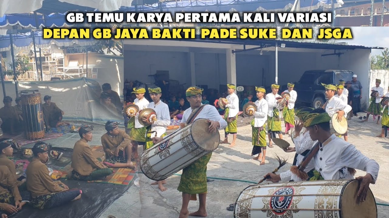 PERTAMA KALI GENDANG BELEQ TEMU KARYA VARIASI DEPAN GB JAYA BAKTI & PADE SUKE & JSGA DI MUNCAN