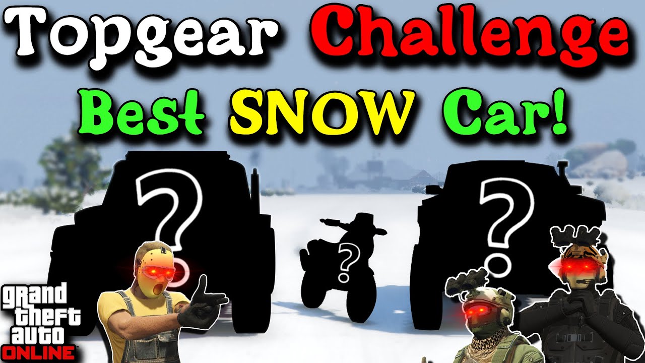 Best SNOW Vehicle Challenge!!!