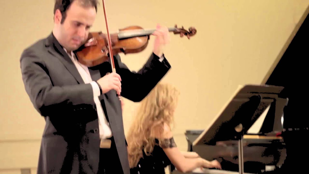 Bela Horvath & Svetlana Smolina play Franck's Violin Sonata Mov. 4, New York 2014