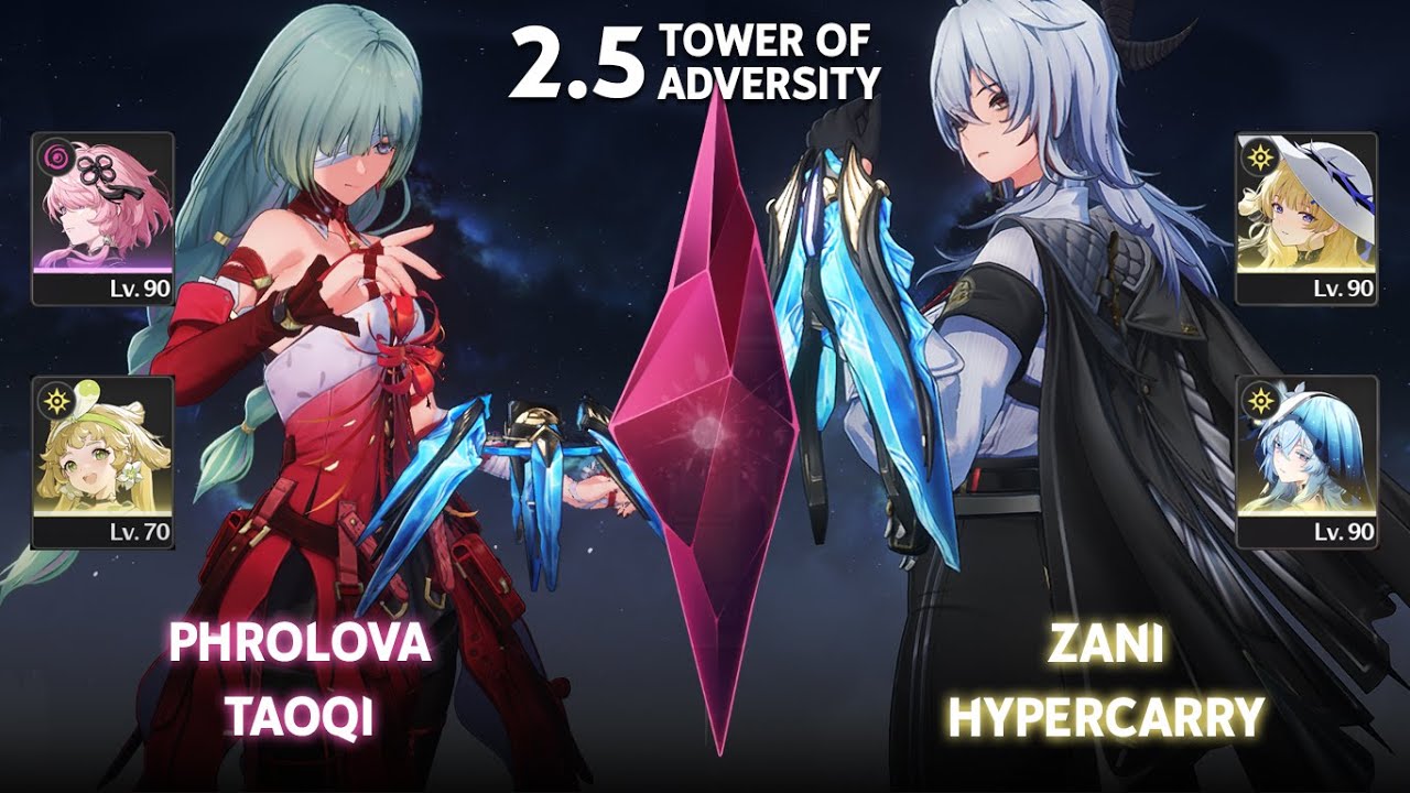 S0 Phrolova x S6 Taoqi & S0 Zani Hypercarry | Tower of Adversity | Wuthering Waves 2.5