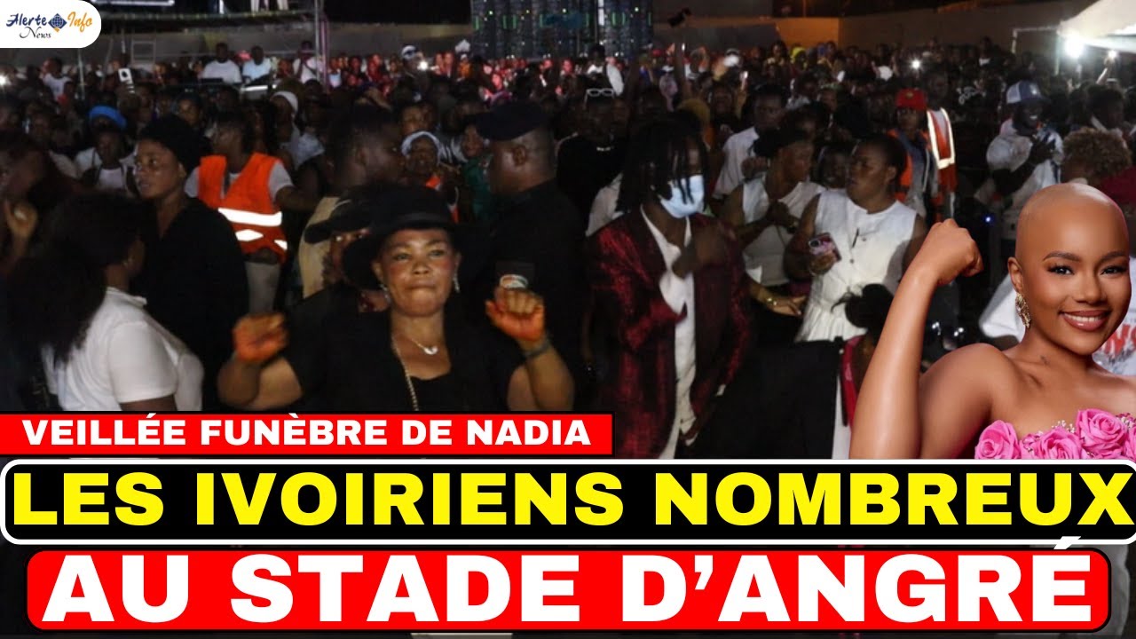 Forte affluence au stade d’Angré pour l’hommage à Nadiya Sabeh