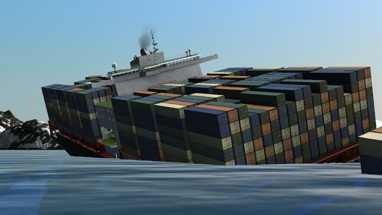 [60FPS] Ship Simulator Extremes | Vermaas sinks like Titanic, Britannic and Poseidon!