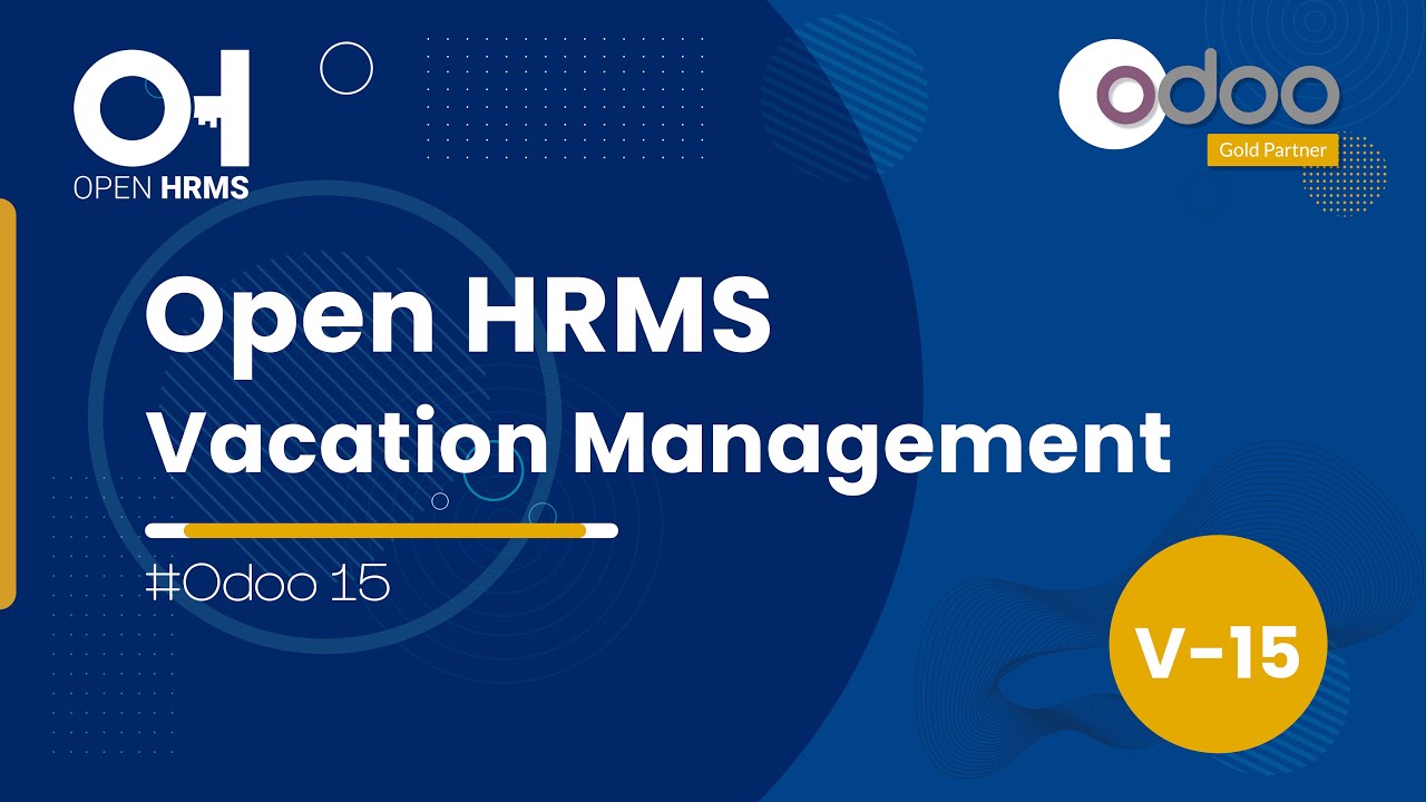 Open HRMS Vacation Management in Odoo 15 | Open HRMS App | Odoo Vacation Management