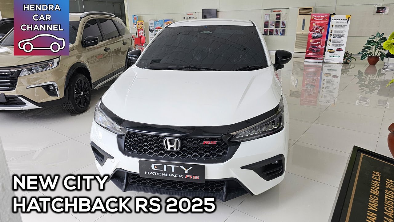 NEW HONDA CITY HATCHBACK RS 2025 - Now Sportier and More Sophisticated In Its Class!