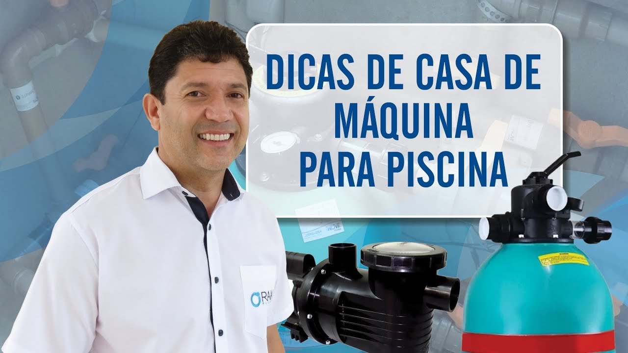Casa de máquina de piscina - Raia1 Piscinas