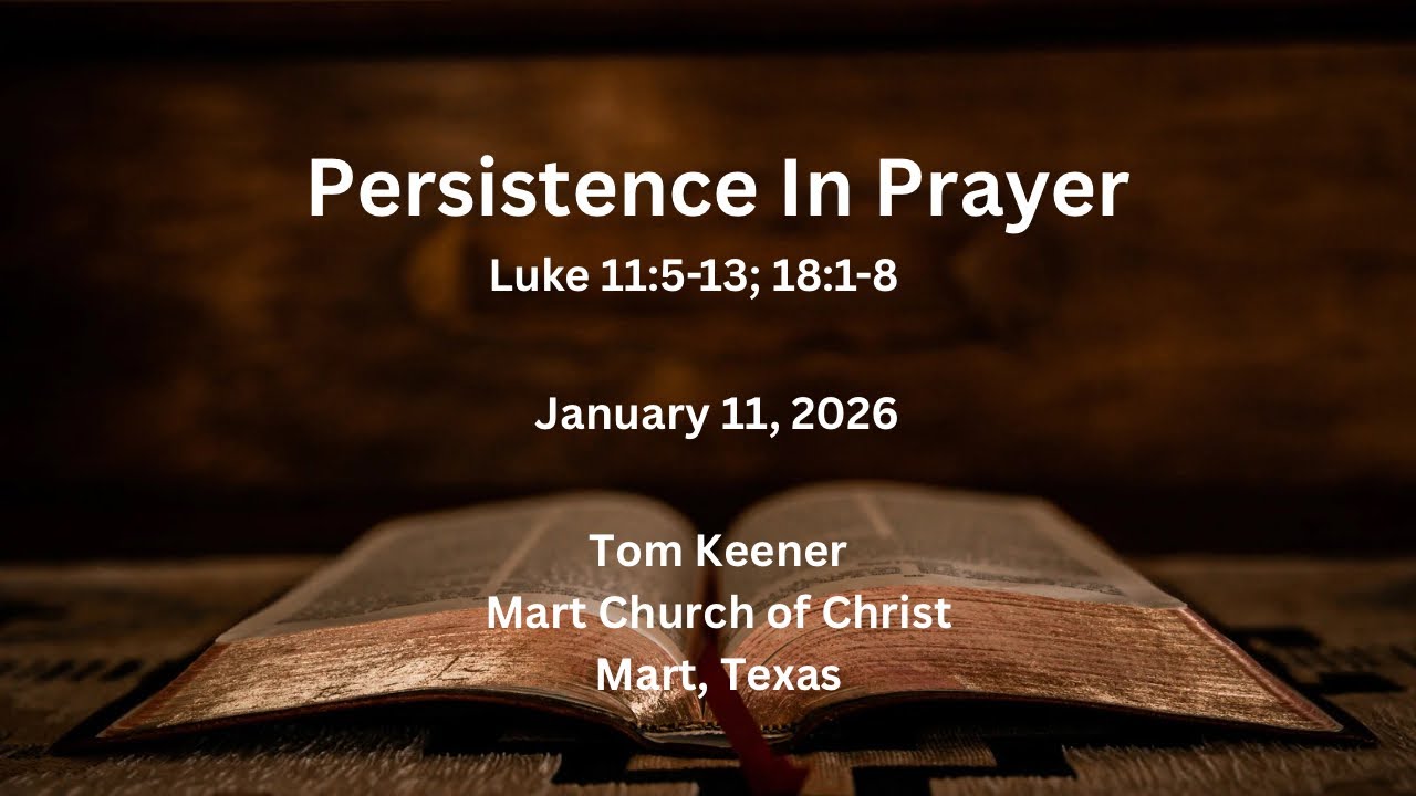 Persistence In Prayer 
