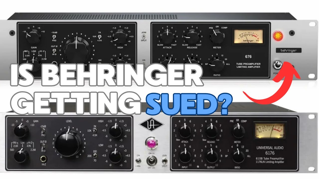 Is Behringer Getting Sued by Universal Audio for Infringement Over the 676?