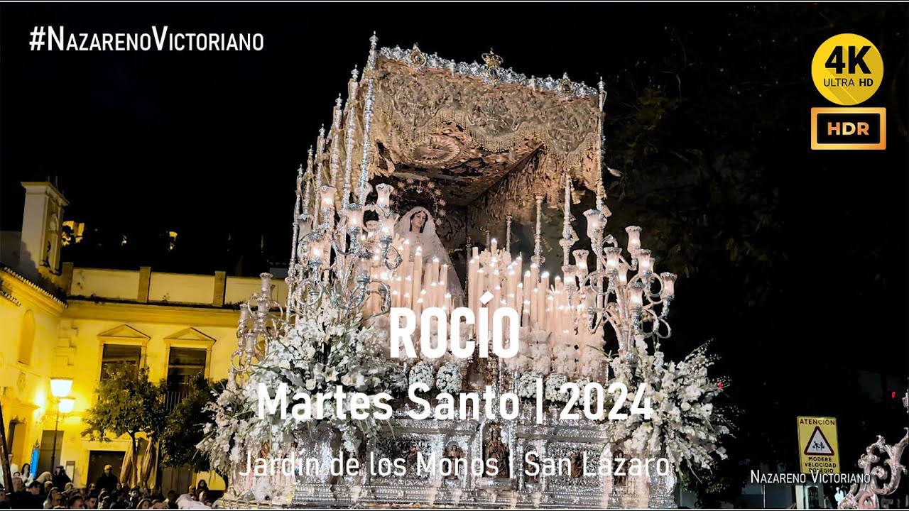 ROCÍO | Plaza de la Victoria - San Lázaro | Semana Santa Málaga 2024 | BM Rocío