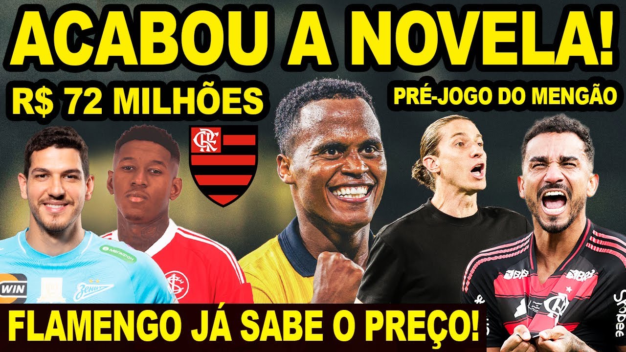 ACABOU A NOVELA! FLAMENGO J&Aacute; SABE O PRE&Ccedil;O PARA COMPRAR JOGADOR! PR&Eacute; JOGO: MENG&Atilde;O X CRUZ AZUL