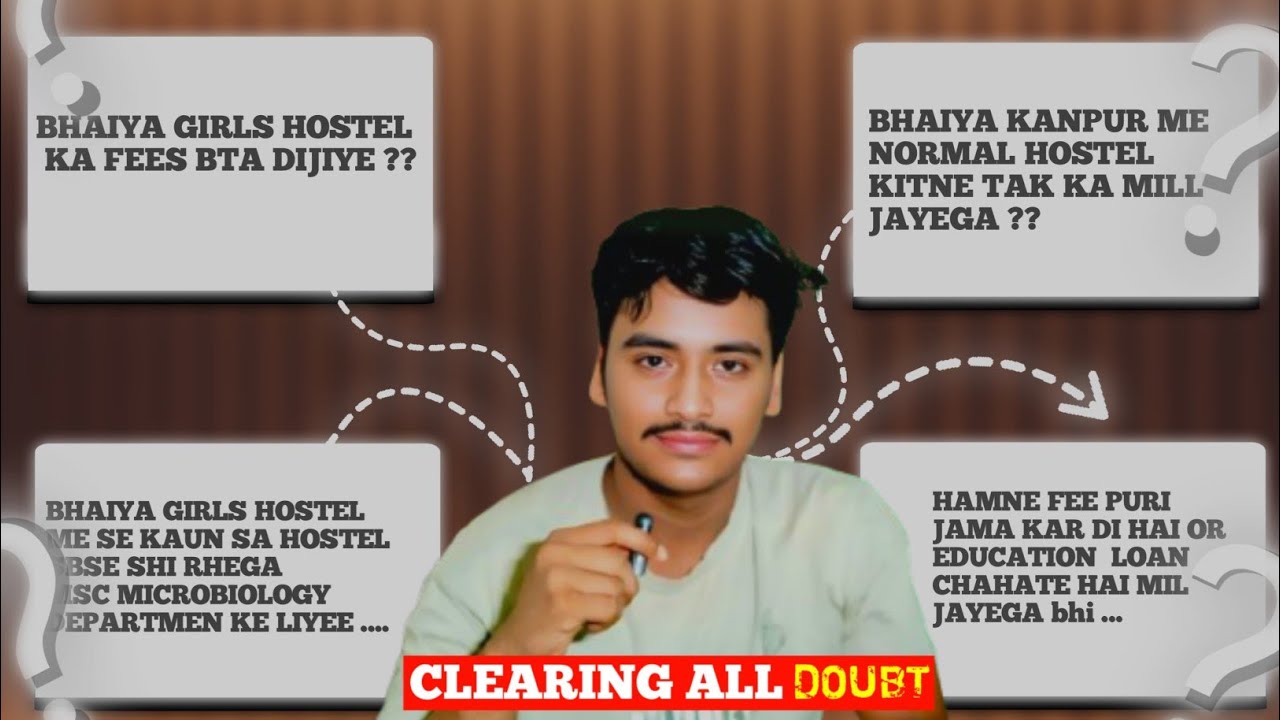 University ke Bagal me ROOM // Hostel Fee // Education Loan // Best Girls Hostel In CSJM University