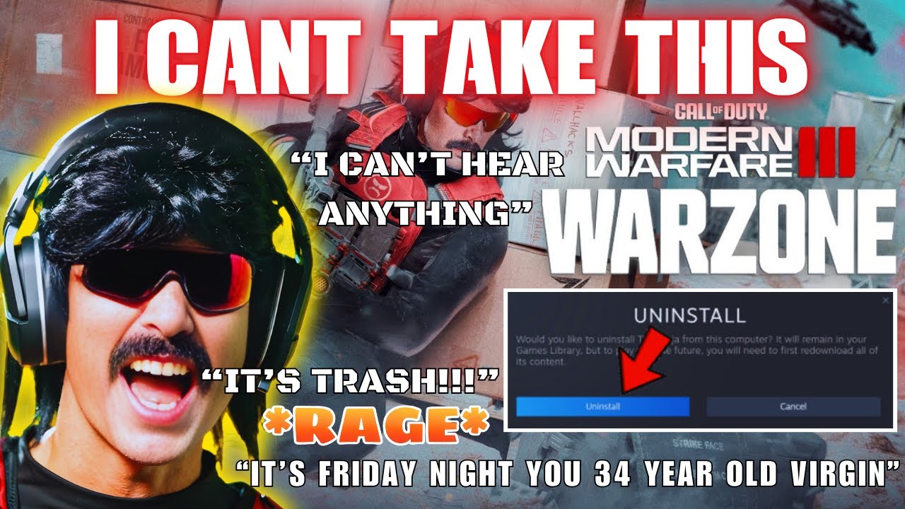 Dr Disrespect's 100 FUNNIEST RAGE Moments EVER! 😅😂🤣 | Dr Disrespect ULTIMATE Rage COMPILATION