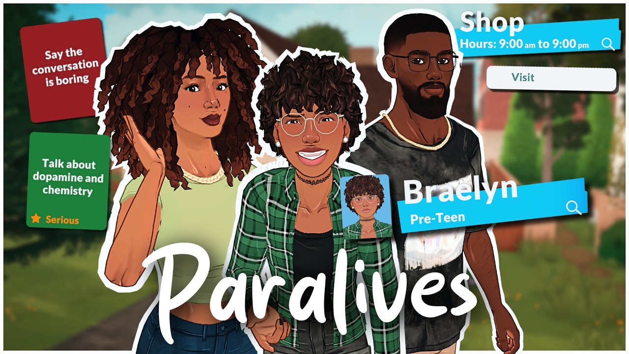My First Time Playing FAMILY GAMEPLAY in Paralives!