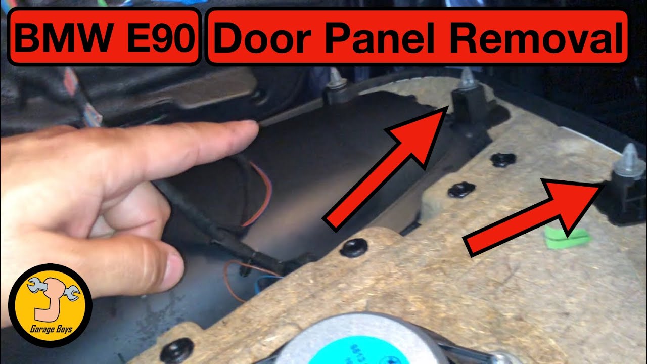 How to Remove Door Panel on BMW E90 -  2006-2011