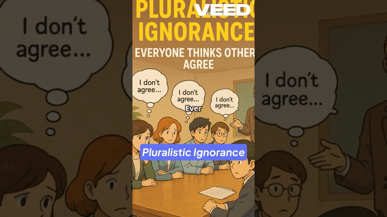 Pluralistic Ignorance #SelfGrowth #microlearning #trends #trending