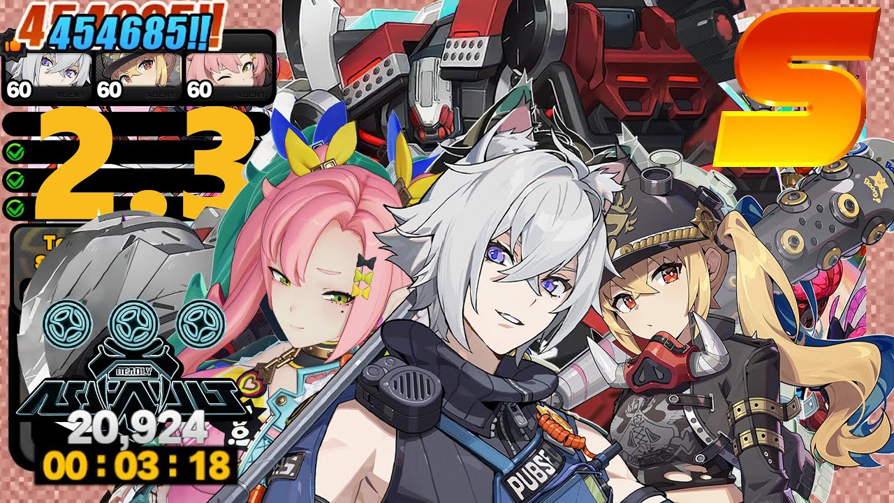ZZZ Seth DPS Lucy Nicole 454K DMG AAU 3 star S rank build!