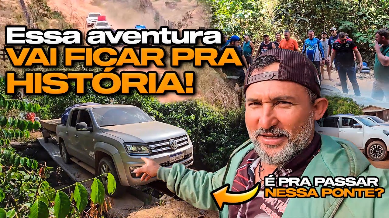 Essa aventura vai ficar pra História!