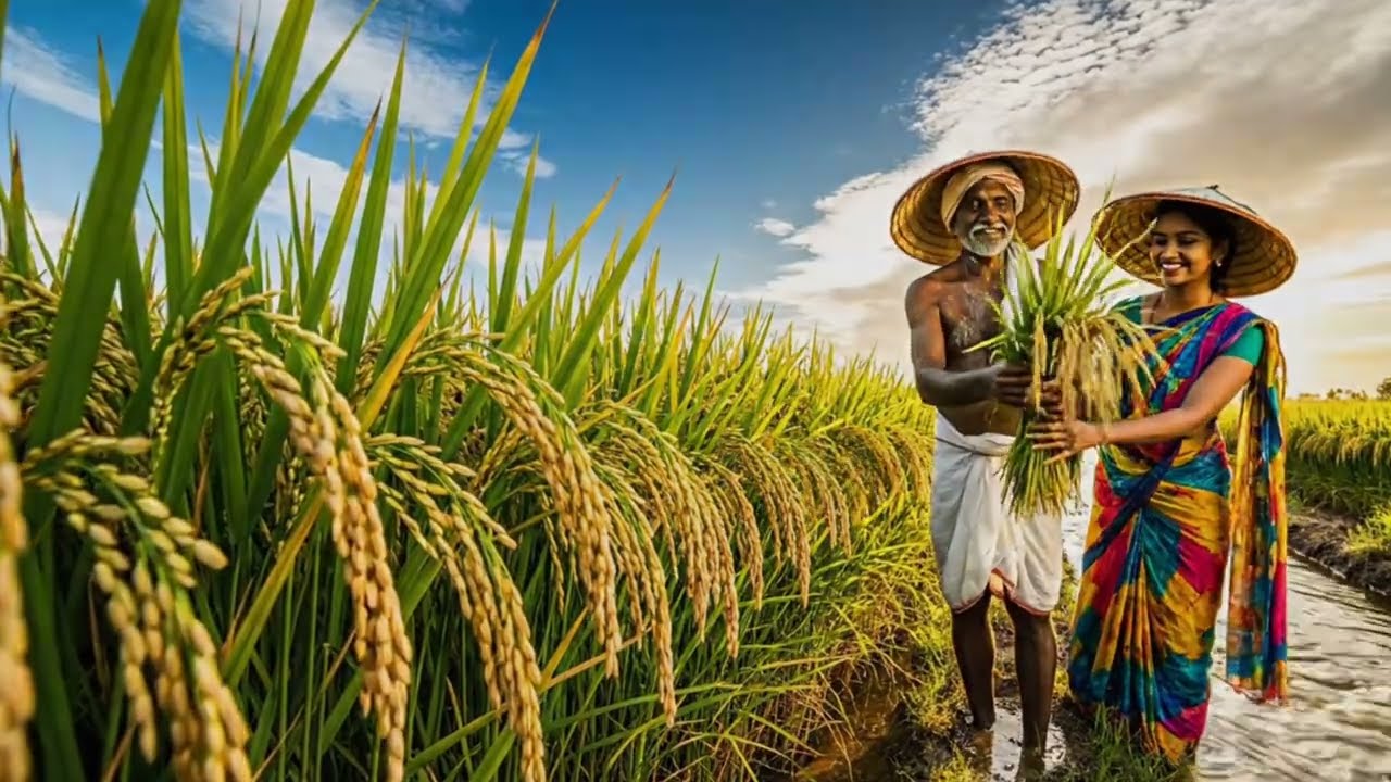 The Complete Journey of Luxury Basmati Rice in India 🇮🇳 