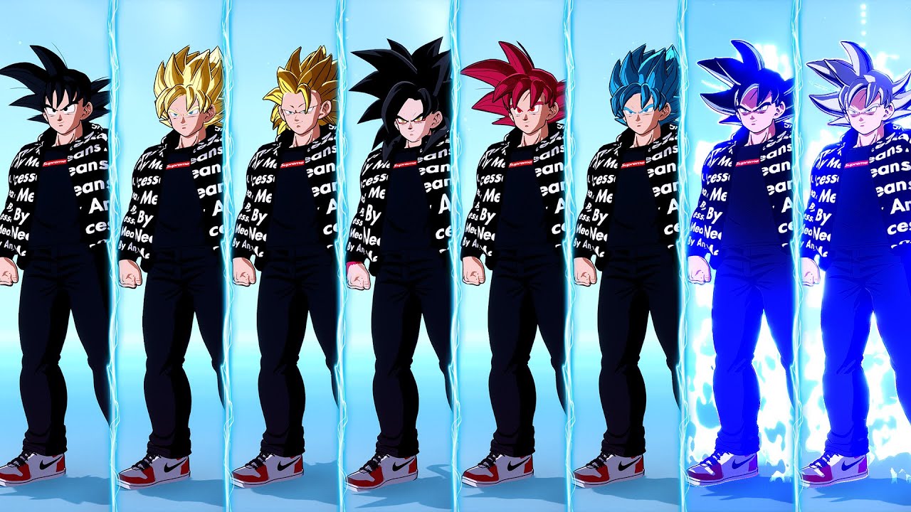 Dripku All Forms and Transformations - DRAGON BALL: Sparking! ZERO Mods