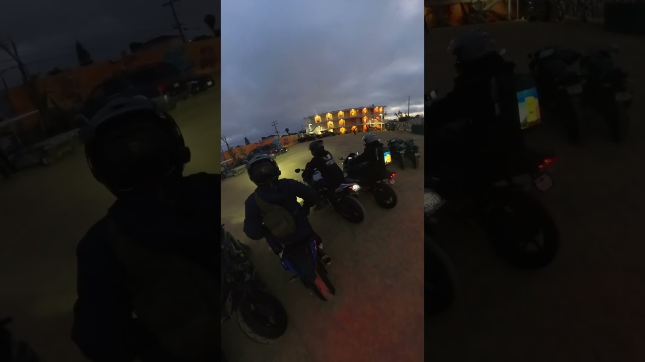 Leaving the bike meet in 3rd person angle #alpinestars #yzfr1 #yamaha #r1 #insta360