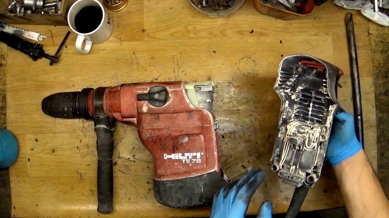 Hilti TE76 разобрать и диагностировать. Стоимость ремонта около 160 евро!