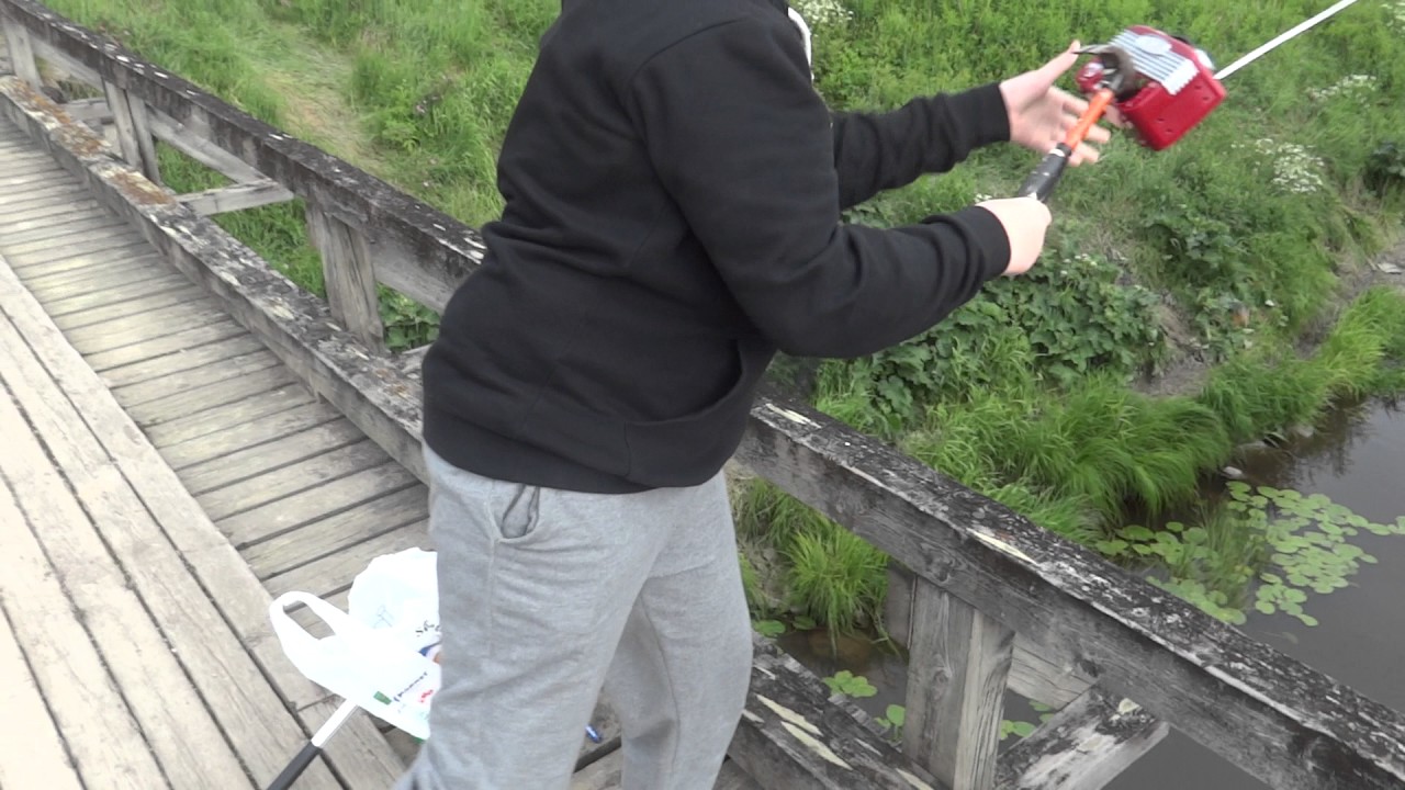 Isk&auml; ja poika rageaa kalassa ja PALJON!!!!
