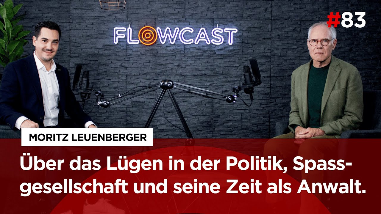 Moritz Leuenberger über das Lügen in der Politik, Spassgesellschaft und seine Zeit als Anwalt