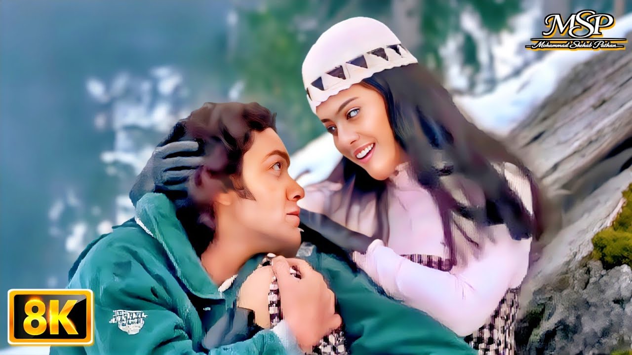 Mere Khwabon Mein Tu Meri - 8K - Gupt (1997) | Bobby Deol, Kajol Alka, Yagnik & Kumar Sanu