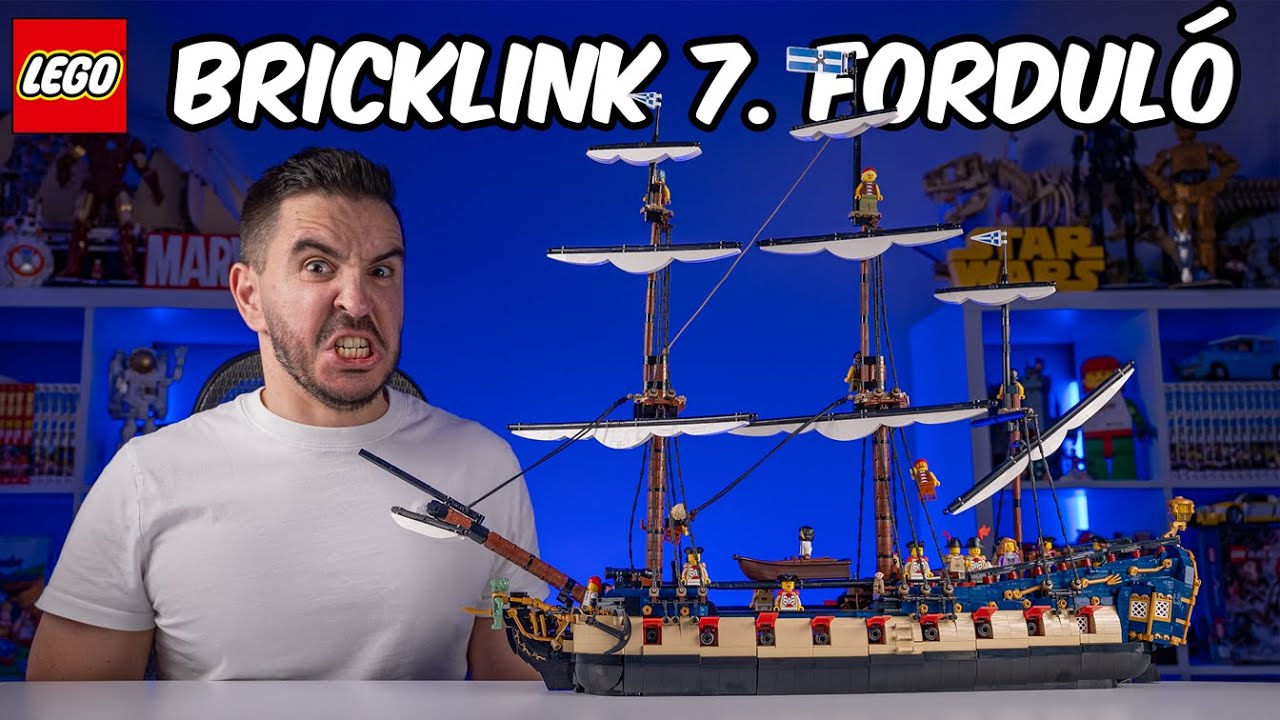 4000+ darabos hajó || LEGO/Bricklink Privateer Frigate Fortuna