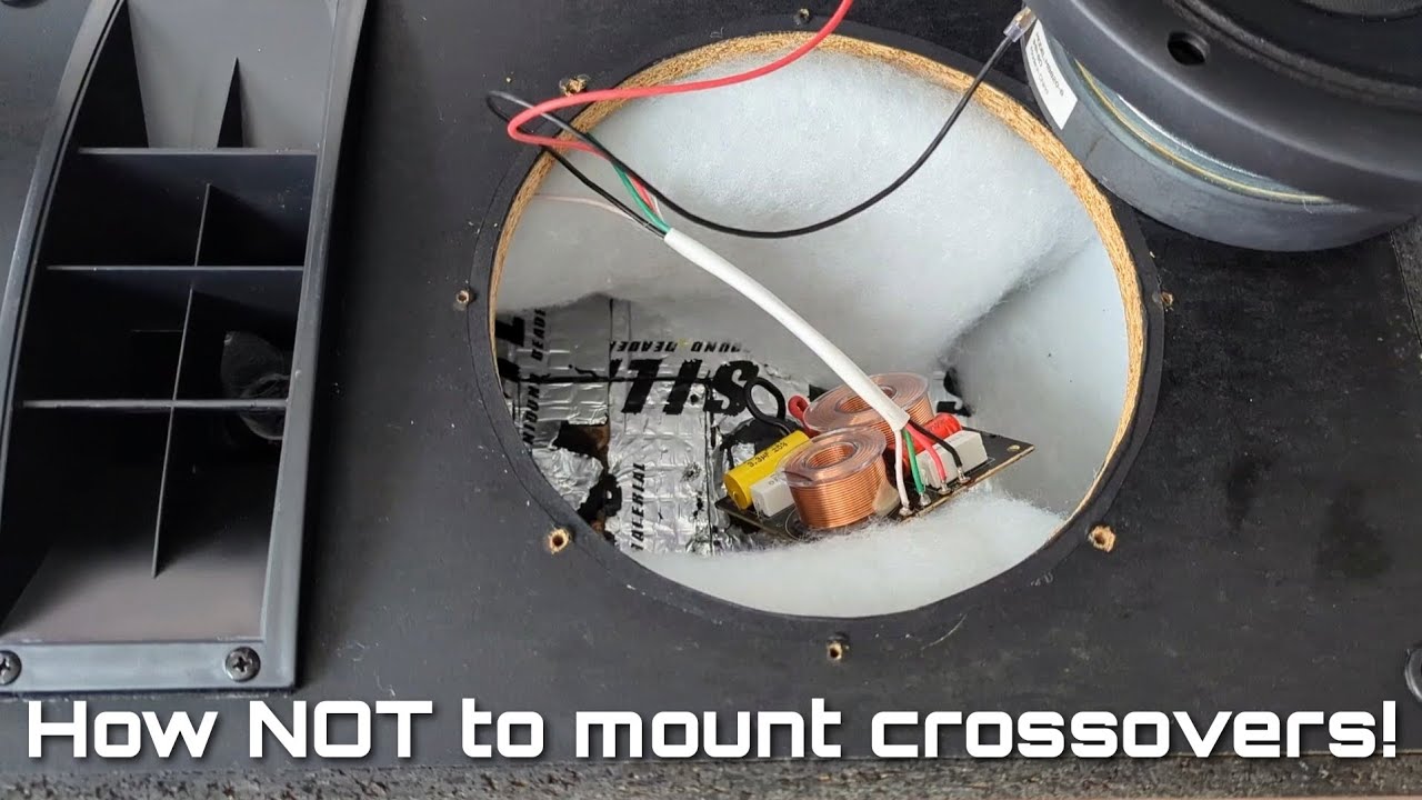 Don't Do This When Mounting Crossovers! Blaming Piezo Horn Tweeters My Mistake On My Diy Speakers