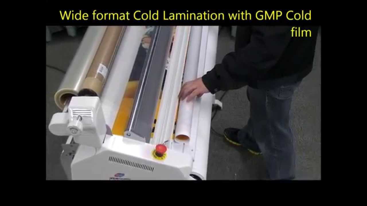 GMP How to do cold lamination with EXCELAM-PLUS 1400COLD