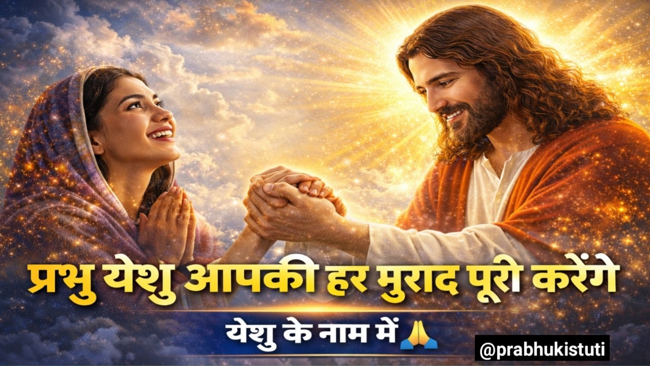 प्रभु येशु आपकी हर मुराद पूरी करेंगे ! Jesus God Healing Prayer 🙏🏼 Yeshu ki prathna