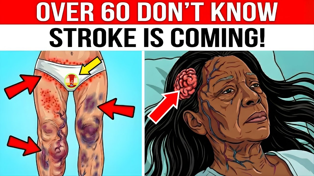 OVER 60 WOMEN! These 10 LEG Signs Mean STROKE Is Coming (Act Before #7)