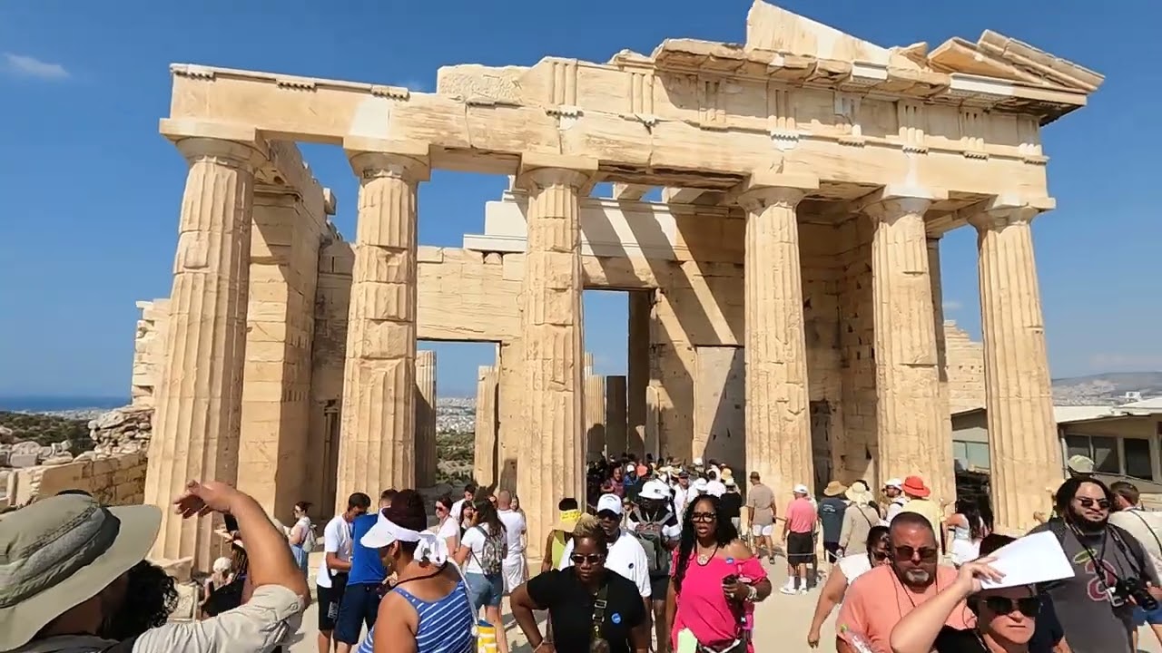 Caminando por la Acrópolis de Atenas 🇬🇷 | Experiencia Real en Verano