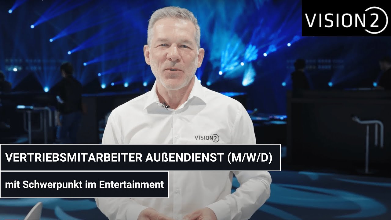 VisionTwo sucht Vertriebsmitarbeiter Au&szlig;endienst (m/w/d) im Entertainment