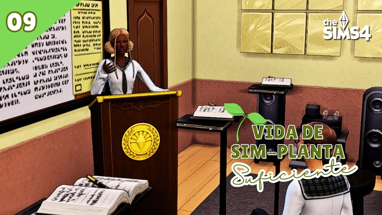 Fazendo o Teste para o Conselho Estudantil! 📝 | The Sims 4: Gameplay