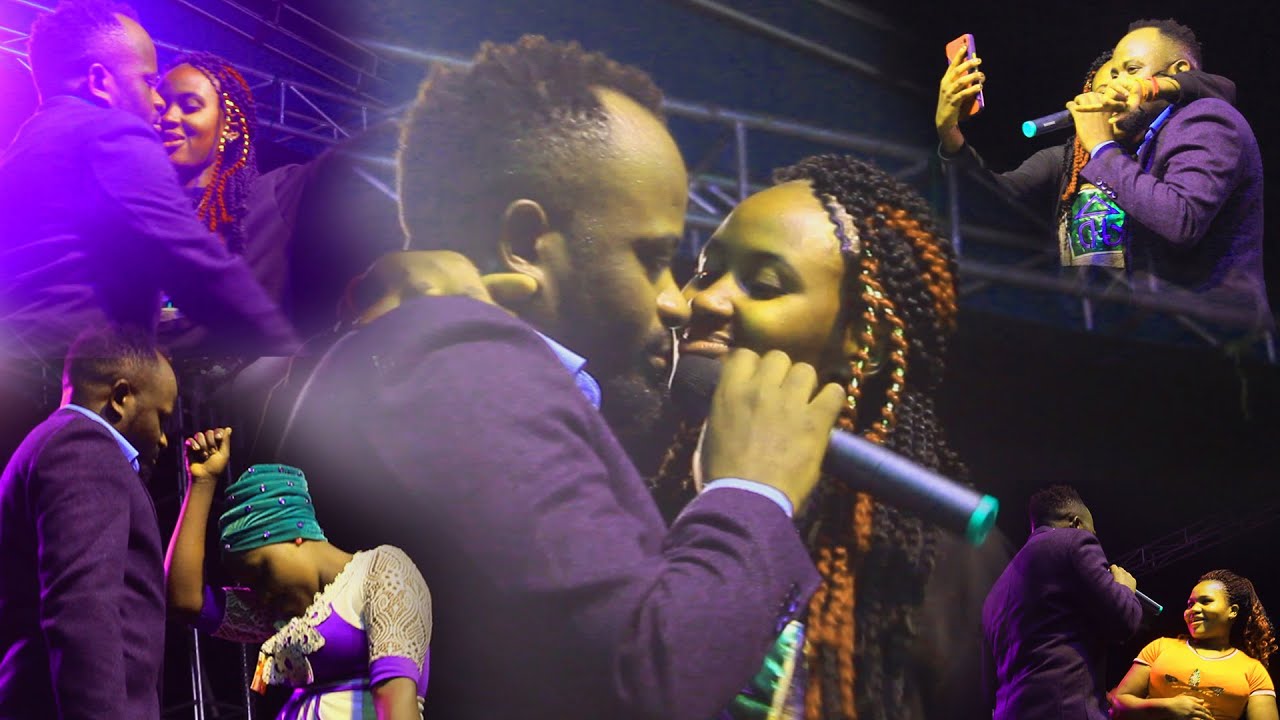 David Lutalo had a very succesfull concert at Serena Hotel - This Beautiful Gal Almost Kissed him