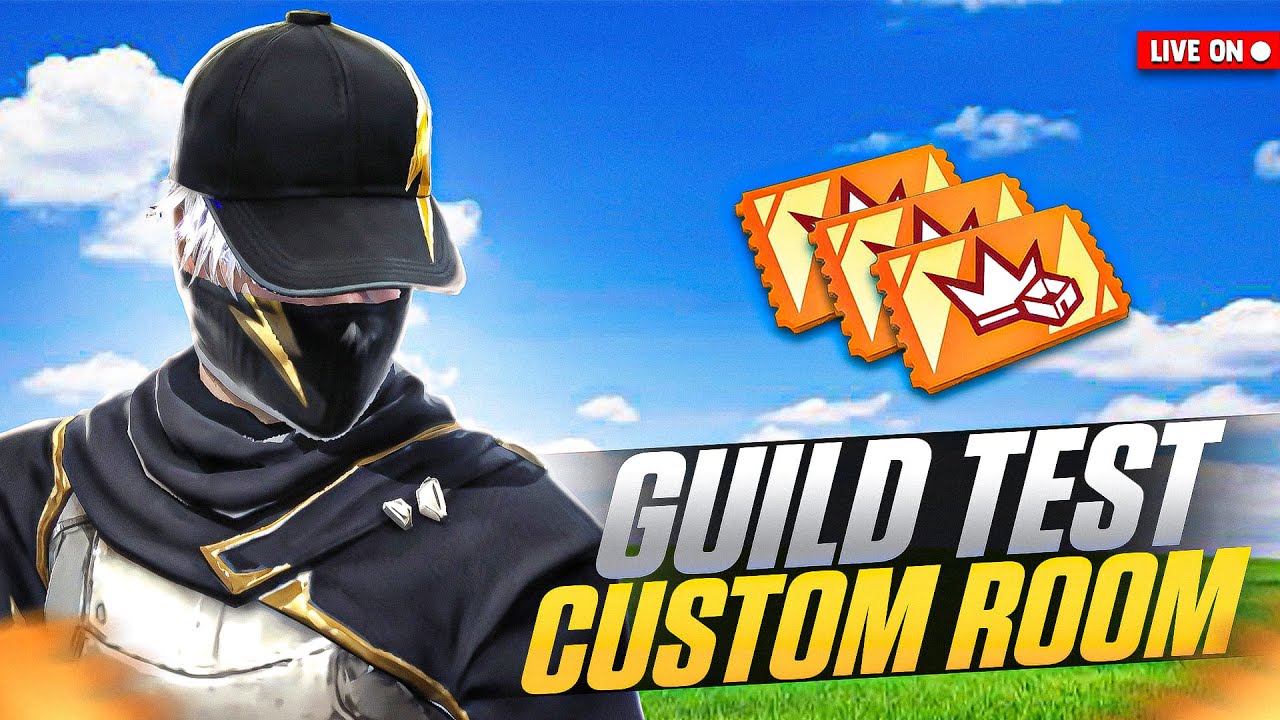 Guild Test Custom Rooms | IPG J&Delta;TT Live Stream 🔥