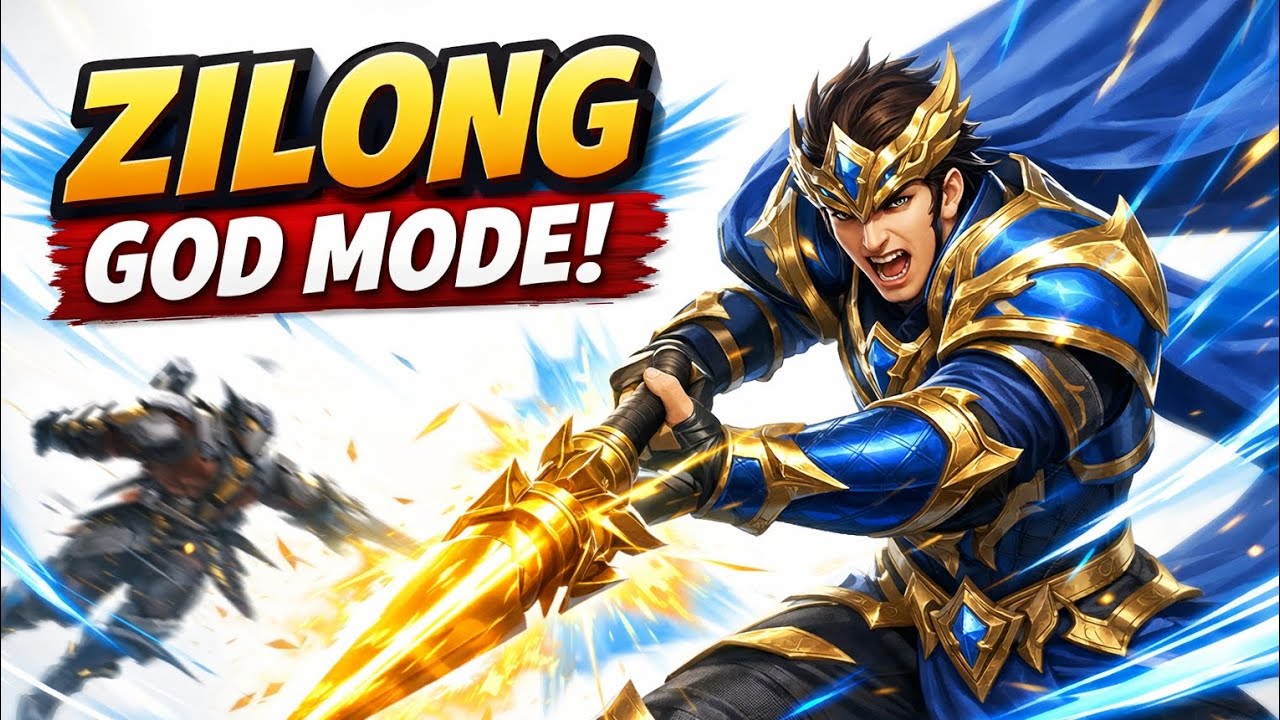 Zilong God Mode Gameplay 😱 Savage Kill | Mobile Legen