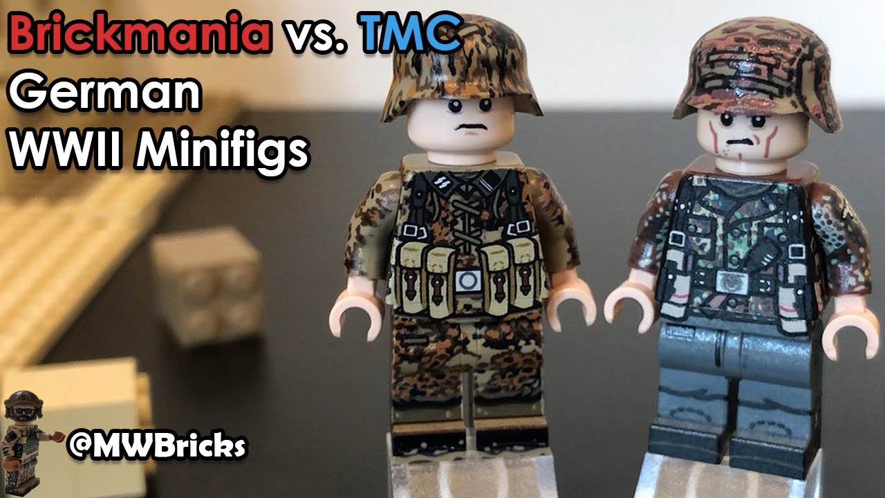 Brickmania vs. The Minifig Co. | WW2 German Minifigs!