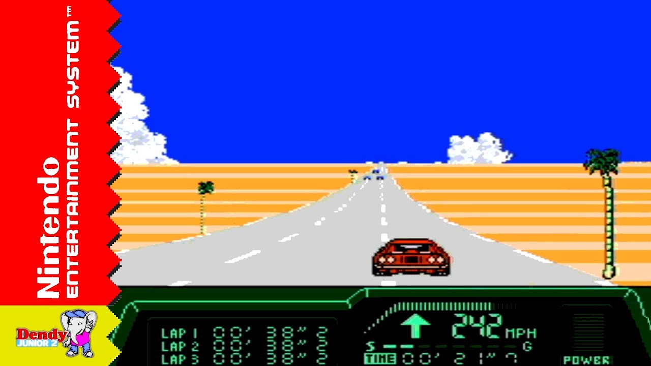 Rad Racer II (NES) - Longplay