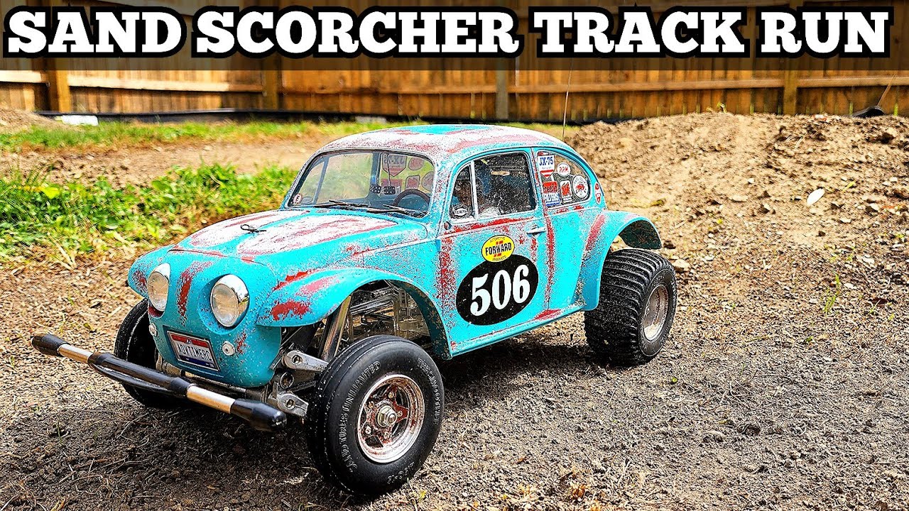 Tamiya Sand Scorcher Track Run
