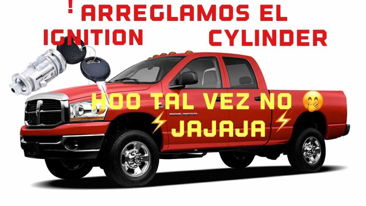 Como arreglar el⚡️IGNITION SWITCH⚡️2006 dodge Ram 2500 pasó a paso 🤭🤭🤭🤭😜
