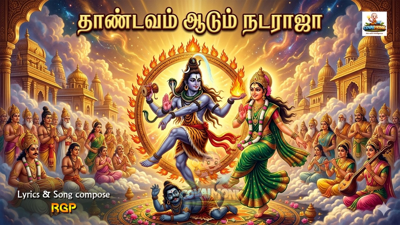 தாண்டவம் ஆடும் நடராஜா #shivansongs #devotionalsongs #sivansongs | RGP