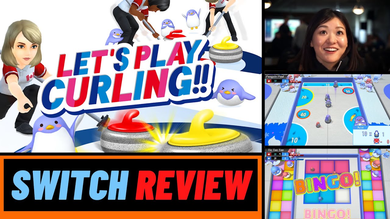 Обзор Let's Play Curling для Nintendo Switch