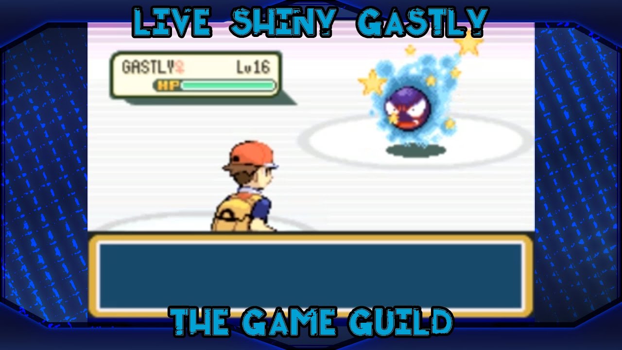 [Live] Shiny Gastly in Fire Red