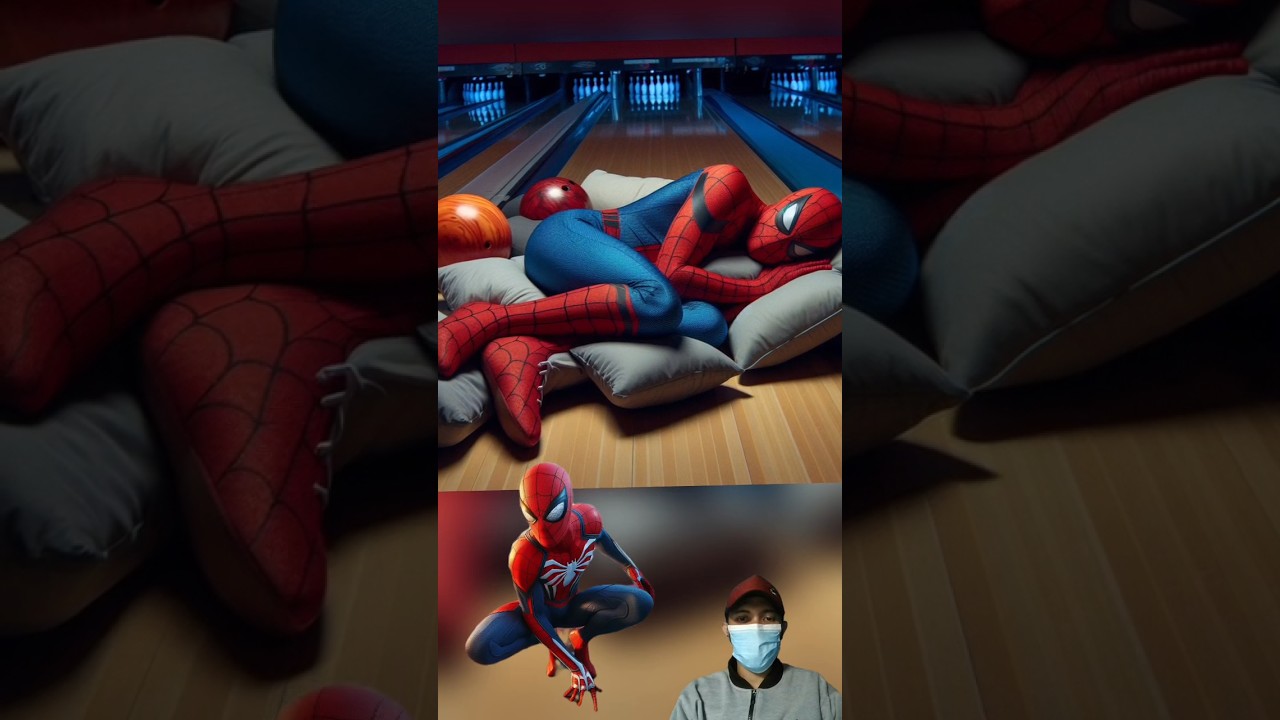 superheroes fall a sleep after playing bowling part 1💥Avengers vs DC-All Marvel Characters #marvel