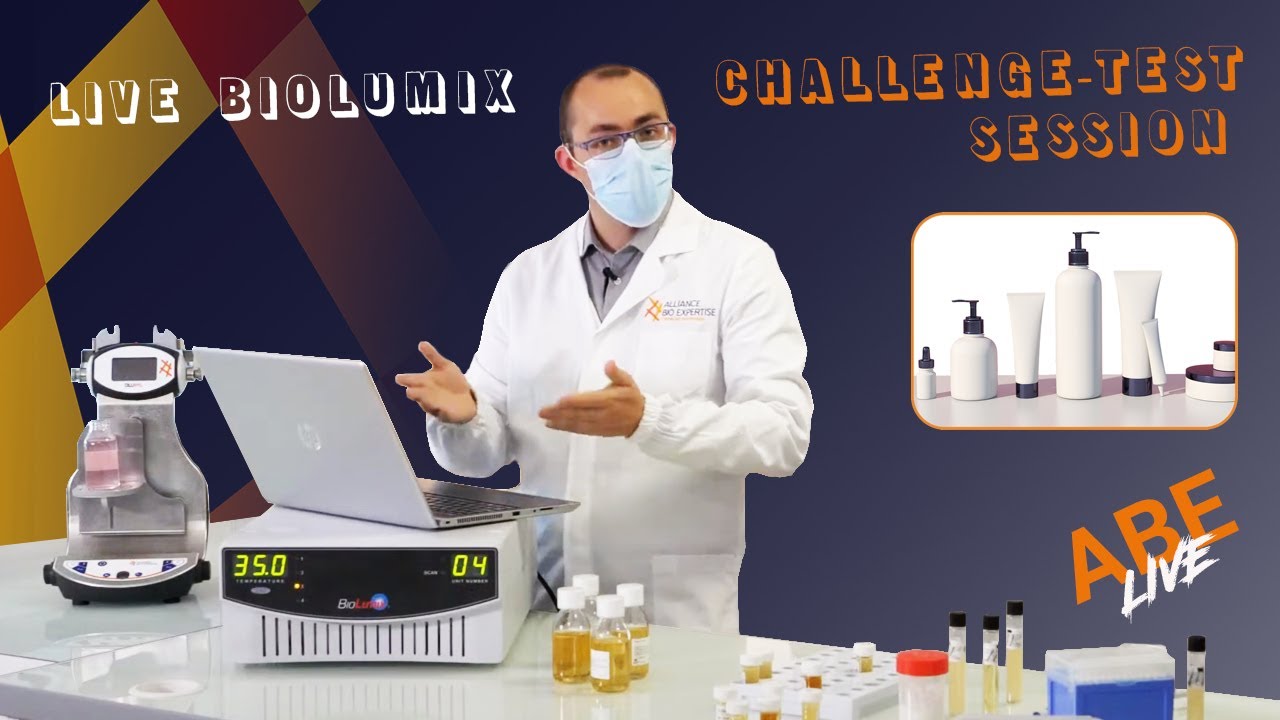 Le challenge-test cosmétique en LIVE - Alliance Bio Expertise