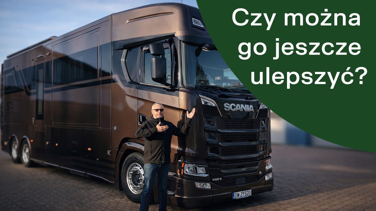 Czy da się UDOSKONALIĆ takiego kampera? -- SCANIA STX