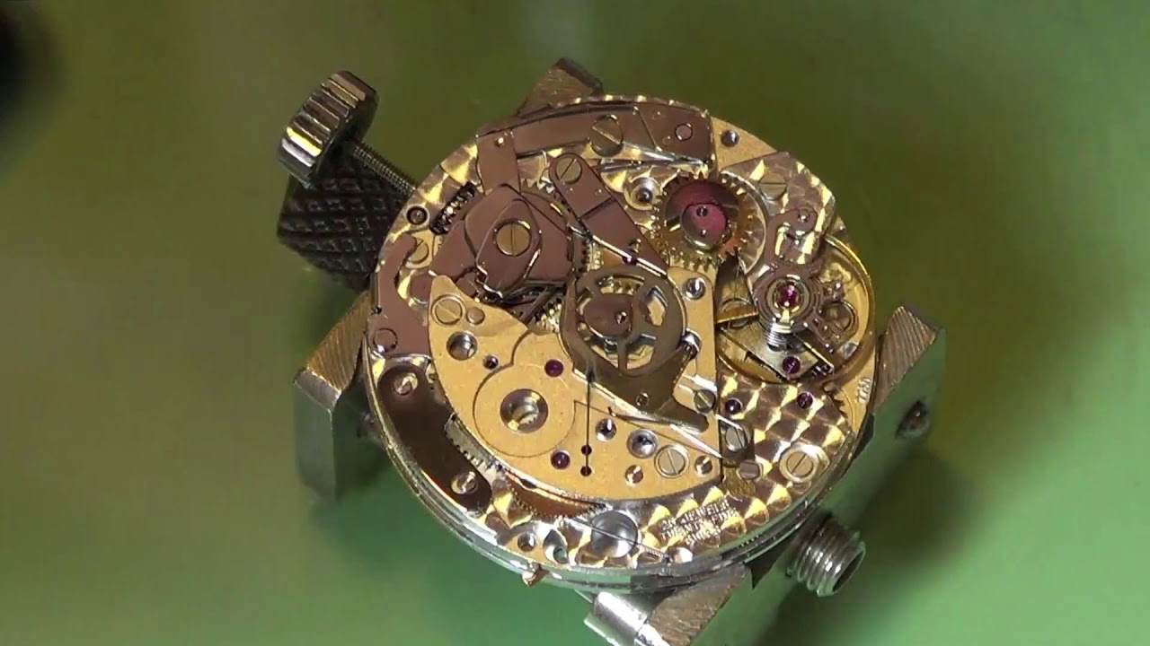 Tag Heuer Crono Calibre 16  Base ETA 7750.  Reparacion y Service.
